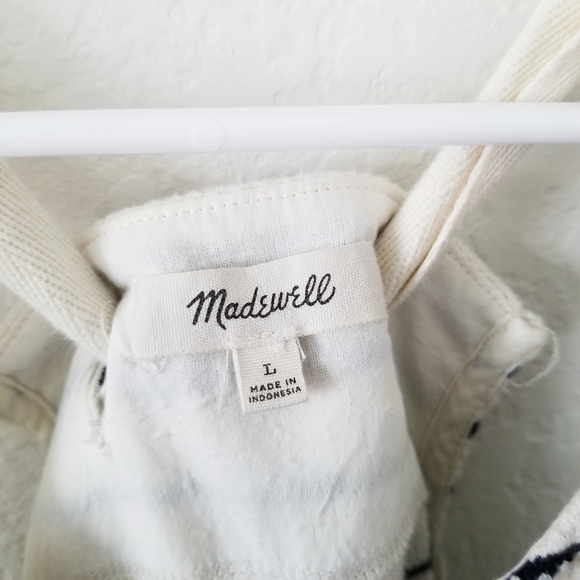 [SOLD] Madewell Striped Bow Back Tank Top - Picture 3 of 4